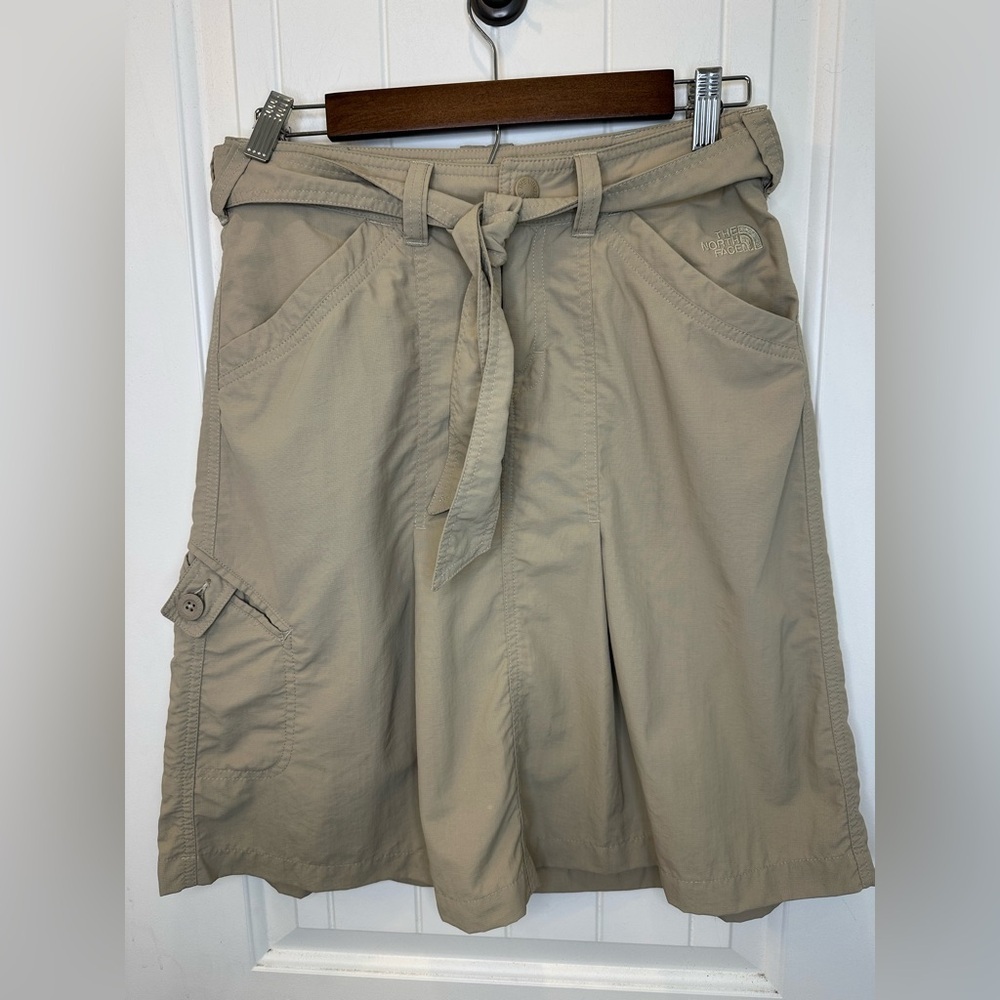 The North Face Tan Khaki Utility A-Line Skirt Size 2